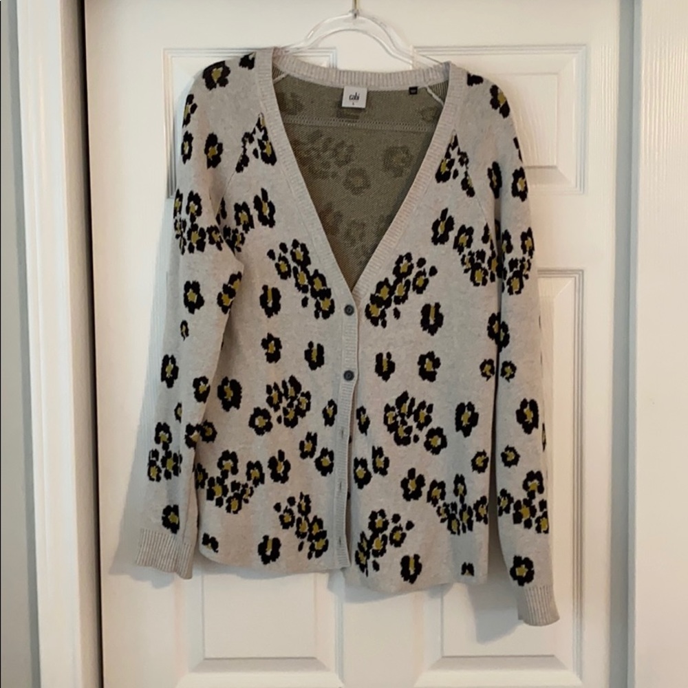 Cabi Leopard Sweater
